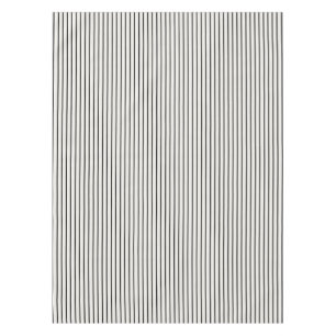 Black & White Cottage Ticking Stripe Tablecloth