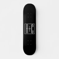Black & White | Couples Initials