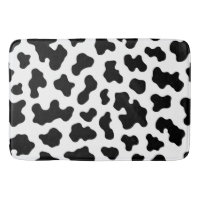 Black & White Cow Cowhide Print