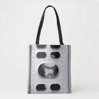 Black & White Cow in a Cattle Truck Medium
