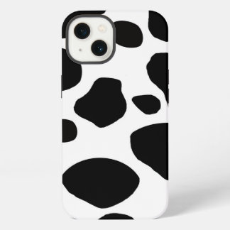 Black White Cow Spots iPhone 13 Case