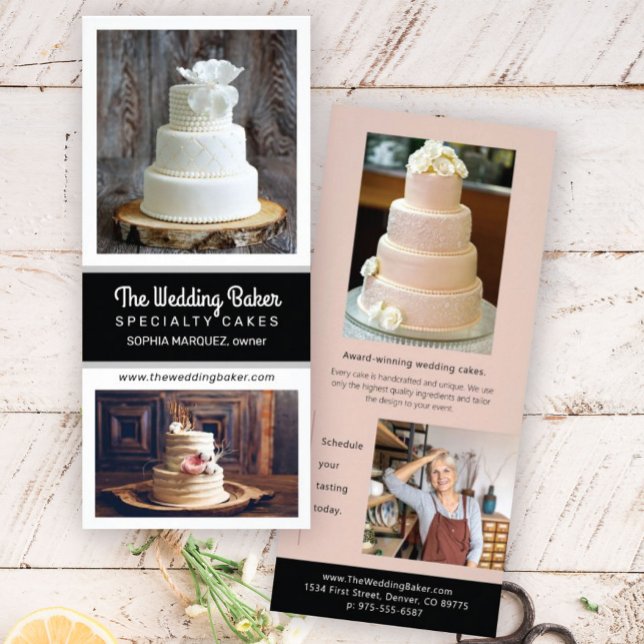 Black & White Creative Marketing Rack Card (Creator Uploaded)