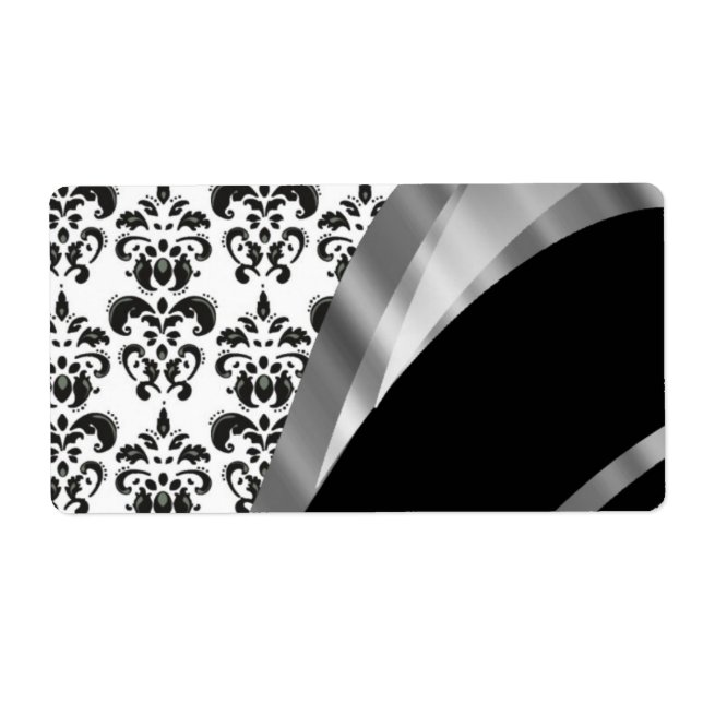 Black & white damask (Front)