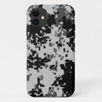 Black & White Digital Camouflage