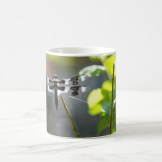 Black & White Dragonfly Coffee Mug