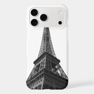 Black & White Eiffel Tower Paris European Travel