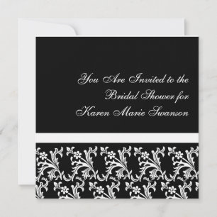 Black & White Elegance Invitation