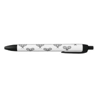 Black & White Elegant Minimalist Tennis Rackets