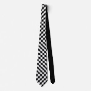 Black White - Emo - Neck Tie