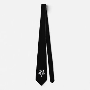 Black White - Emo - Neck Tie