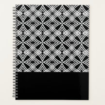 Black & White Geometric Pattern
