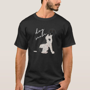 Black & White German Shorthaired Pointer Dog Mum W T-Shirt