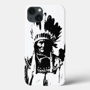 Black & White Geronimo iPhone 13 Case