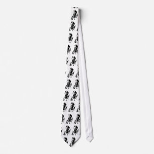 Black & White Geronimo Tie