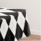 Black | White | Gold Argyle Pattern