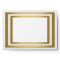 Black White Gold Frame All Events Envelopes