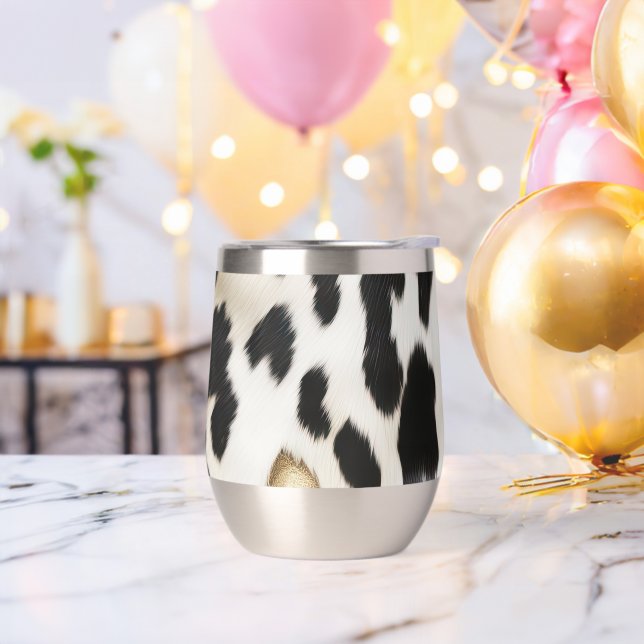 Black White Gold Southwest Cowhide  (Bachelor Party)