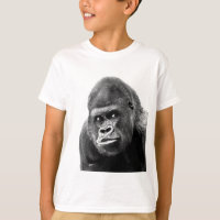Black White Gorilla