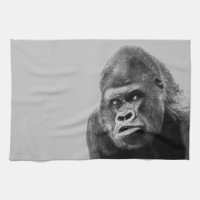 Black White Gorilla