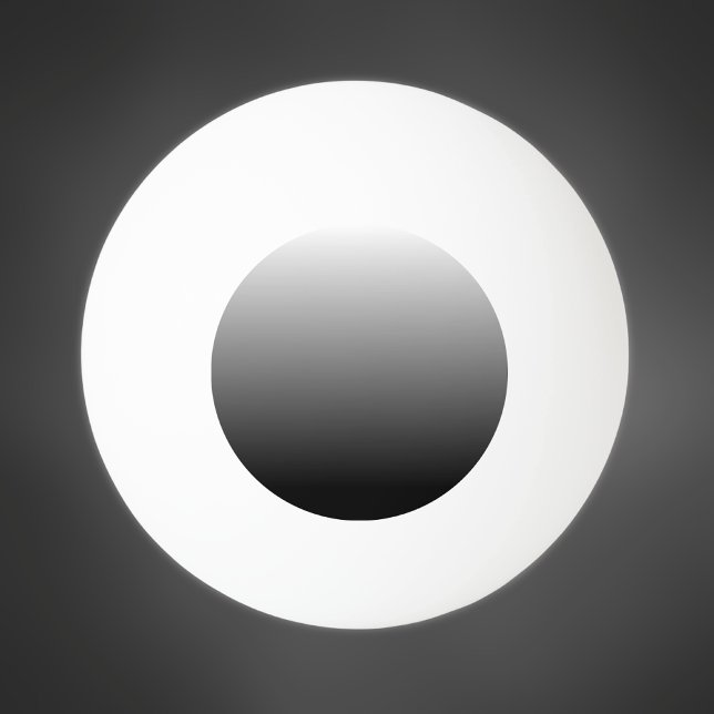 Black & White Gradient | Three Star Ping Pong Ball (Creator Uploaded)