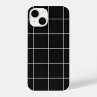 Black & White Grid Pattern