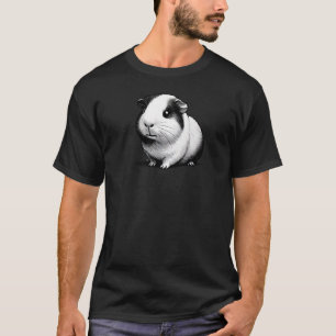 Black & White Guinea Pig TSQ T-Shirt