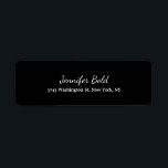 Black White Handwriting Script Creative Plain<br><div class="desc">Looking for a beautiful calligraphy with an aesthetic handwriting? This simple,  eye-catching design is for you. This product immediately impresses those who see it. The fine and tasteful design will immediately reflect the quality of your relationship and family.</div>