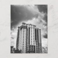 Black & White High-Rise Building