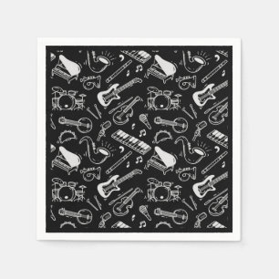 Black & White Instruments Napkin