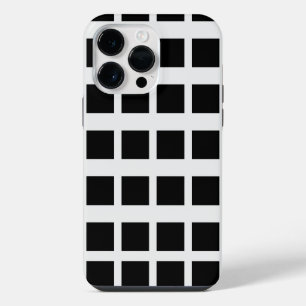 Black white iPhone 14 pro max case