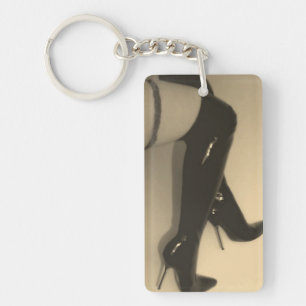 Black & White Key Chain