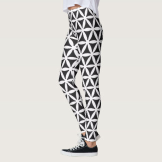black & white leggings