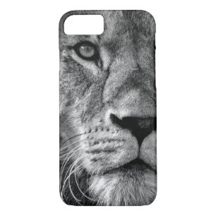 Black & White Lion Case-Mate iPhone Case