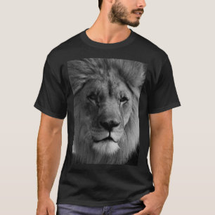 Black & White Lion T-Shirt