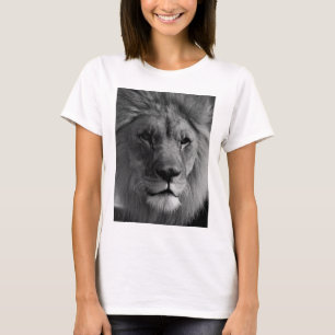 Black & White Lion T-Shirt