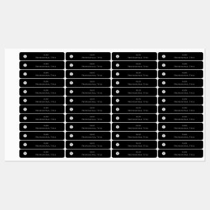 Black &white Logo Custom Business Name