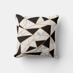 Black & White Marble Cushion