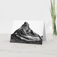 Black & White Matterhorn North Face