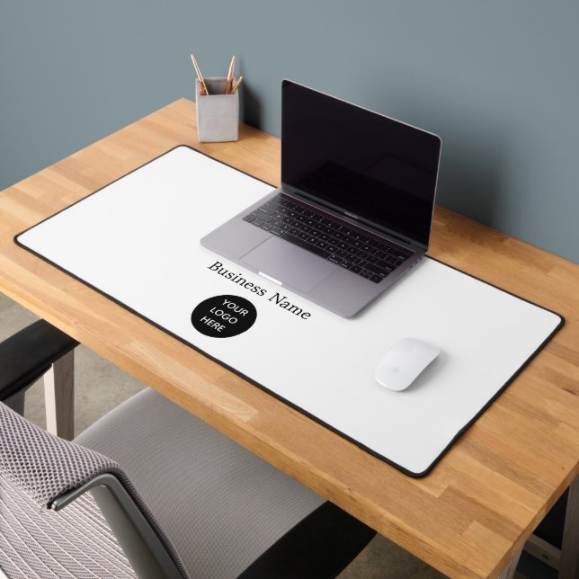 Black White Minimal Office Elegant Pad Logo (Office 2)