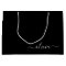 Black White Modern Minimalist Elegant Monogram
