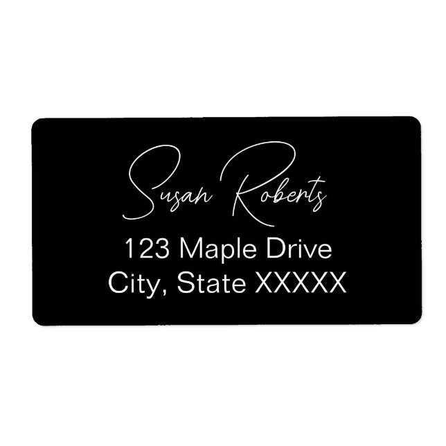 Black & White Modern Wedding  (Front)