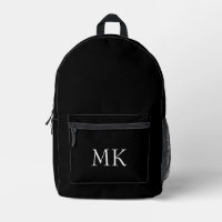 Black White Monogram 