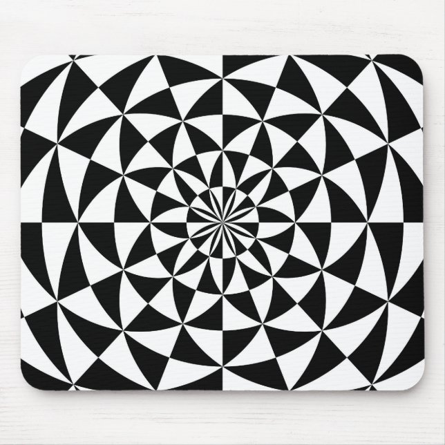 Black & White - Mousepad Design (Front)