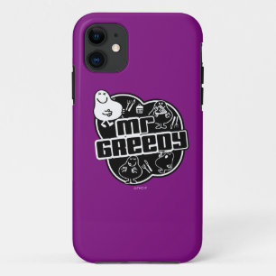 Black & White Mr. Greedy Case-Mate iPhone Case