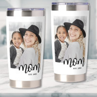Black White Mum Photo