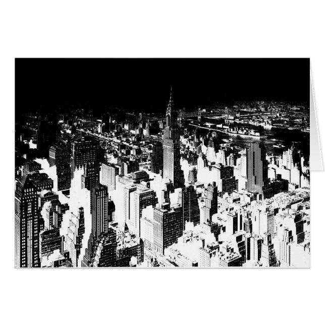 Black & White New York (Front Horizontal)