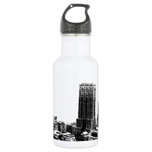 Black & White New York City 532 Ml Water Bottle