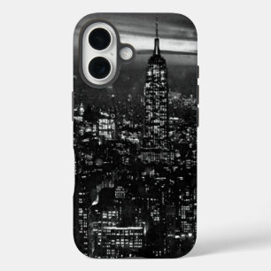 Black & White New York City iPhone 16 Case
