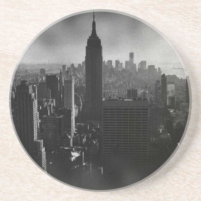 Black & White New York City Coaster (Front)