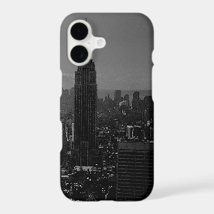 Black White New York City iPhone 7 Case